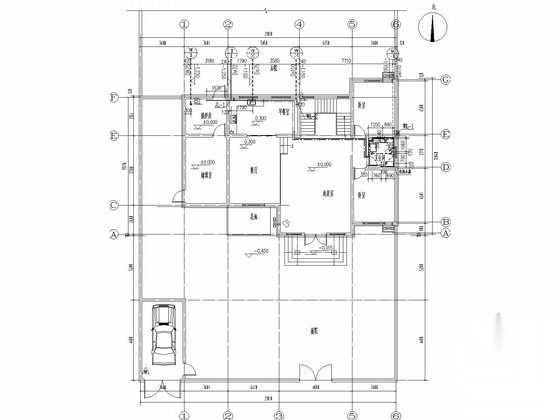 小型别墅给排水设计施工图 建筑给排水