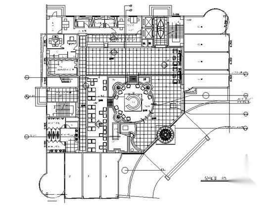 [江西]华贵欧式风格四星级标准酒店室内装修施工图