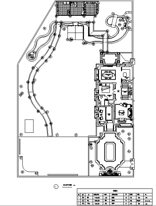 [浙江]绿色小岛临湖花园别墅景观设计施工图（赠pdf版...