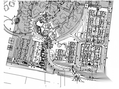 [湖北]欧式园林高端品质别墅住区施工图