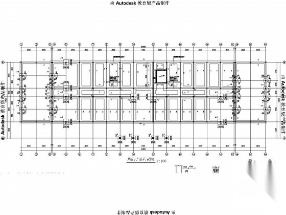 [老年公寓]四层砖混结构施工图（2014.7月出图）