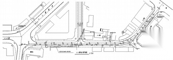 桂林市某道路排水工程竣工图纸 市政给排水