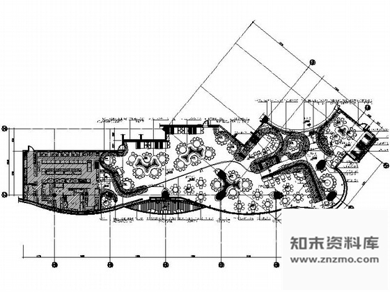 施工图杭州风格迥异现代主题餐厅装修图含效果实景