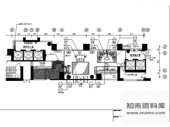 施工图广州天河区某服务式酒店住宅大堂施工图