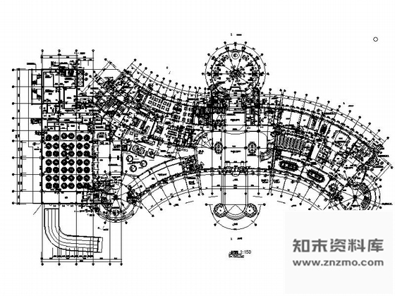 施工图河北投资5.5亿国际五星级豪华欧式商务酒店装修施工图含效果