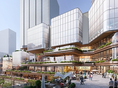 金地商业综合体建筑设计效果图【ID:1233115086】 金地商业综合体建筑设计效果图【ID:1233115086】