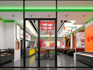 现代火锅店【ID:1215196724】