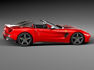 跑车模型 法拉利 ferrari f60 america 2015cg模型