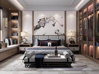 新中式卧室【ID:443651313】