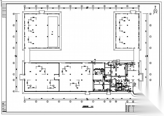 某制药厂生产车间暖通空调工程设计图 建筑暖通