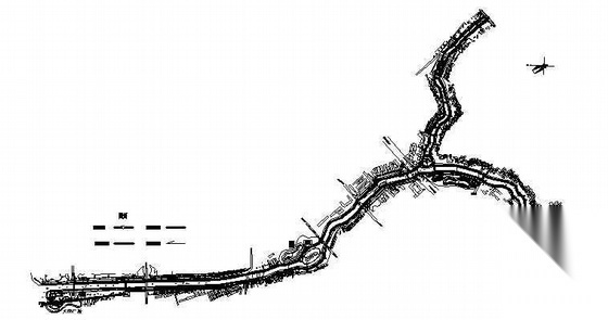 某河道景观建设工程排水设计图纸 园林景观给排水