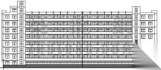 甘肃某大学学生公寓设计方案