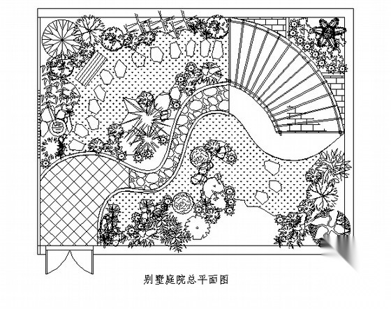 私家别墅庭院景观设计方案