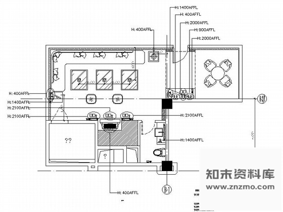 施工图广东五星级酒店简约现代KTV包间装修施工图