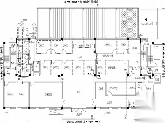 [浙江]多层办公楼给排水消防施工图（空气源热水系统） 建筑给排水