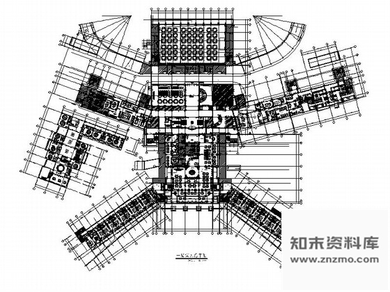 施工图福建超完整白金五星级豪华气派现代风格商务度假酒店室内设计施工图含方案效果