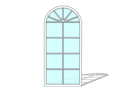欧式落地窗su模型下载_草图大师欧式落地窗模型【知末网su模型】第1页