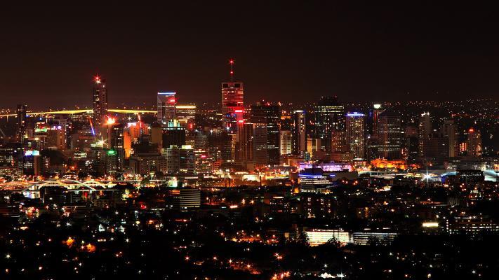 自然室外风景 夜晚窗户