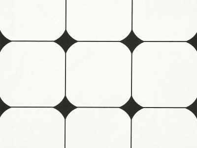 简约黑白花砖