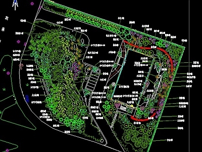 别墅庭院私家花园景观设计CAD合集【40个】