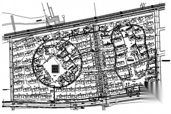 [吉林]某住宅小区室外给排水施工图 建筑给排水