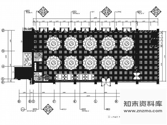 施工图南京原创设计典雅中式风格商务酒店装修施工图含效果