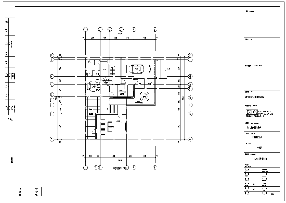 两层192平方米独栋别墅建筑设计CAD图纸及SU模型