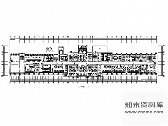 施工图合肥极具特色中式古典餐厅装修图含效果