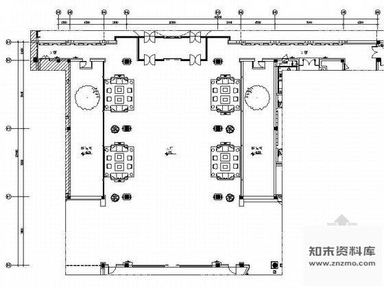 施工图苏州苏式恬静新中式风格会议酒店大堂设计施工图含效果