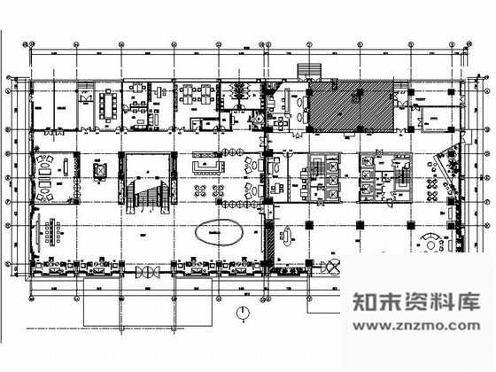 施工图江苏高档现代风格酒店式公寓加售楼处室内装修施工图含效果