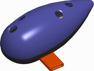 小鹅笛3d打印模型【ID:178726191】