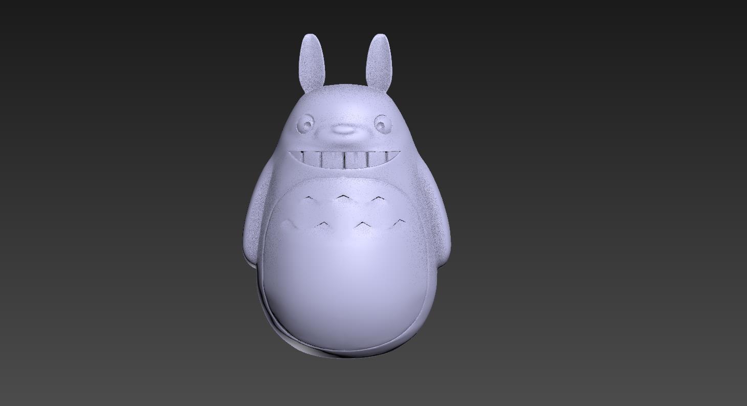 龙猫3d打印模型