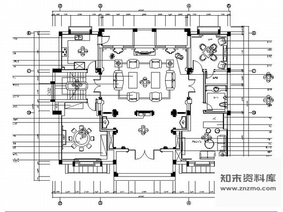 施工图浙江豪华欧式三层别墅全套装修施工图含效果