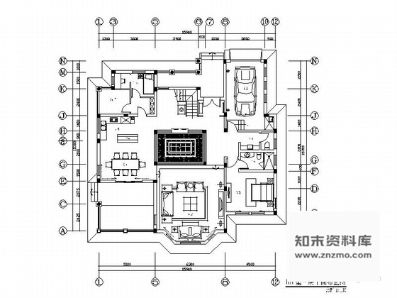 施工图武汉精品独栋现代双层别墅室内装修施工图