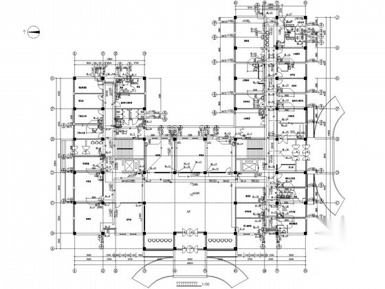 [北京]医院门诊楼给排水图纸 建筑给排水