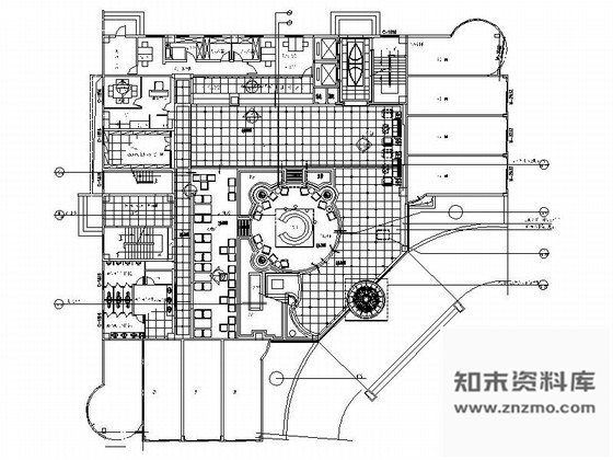 施工图江西华贵欧式风格四星级标准酒店室内装修施工图