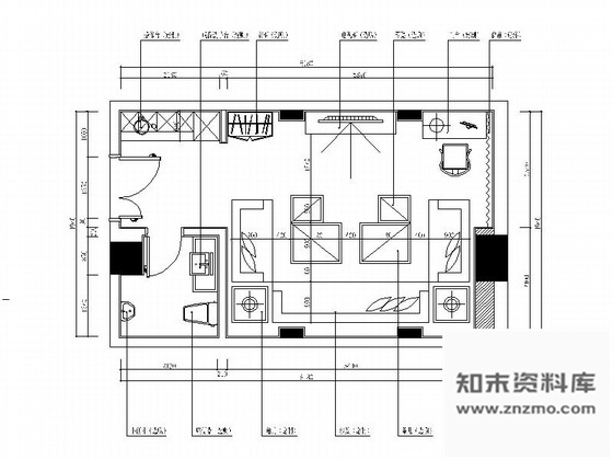 施工图北京奢华欧式KTV包厢室内设计施工图