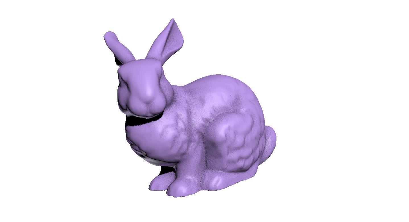 兔子3d打印模型