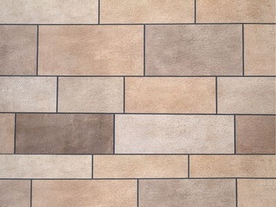 建筑外墙黄色肌理贴图