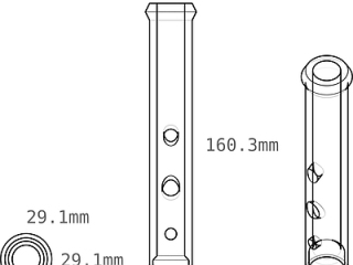 民族乐器之笛子3d打印模型【ID:175173117】