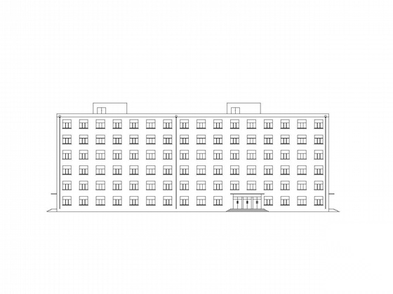 [毕业设计]长春某中学六层男生公寓楼建筑结构施工图(含...