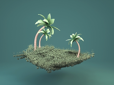 新中式实木桌椅3d模型