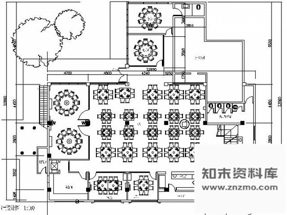 施工图广州粤式火锅主题餐厅装修图含实景