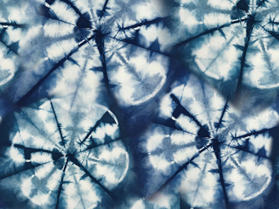 民族风布扎染纹花纹布纹(2)