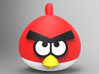 angry birds 愤怒的小鸟3d打印模型