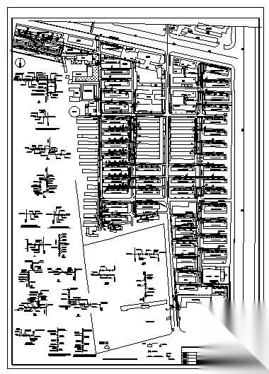 某大型小区室外给水施工图 市政给排水