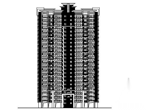 [东莞市]某镇社区农民公寓11号楼建筑施工图（含节能设计...