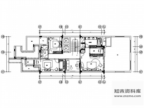 施工图深圳名师设计时尚双层叠加别墅样板房装修施工图含实景