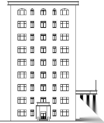 [河南理工大学土木工程学院毕业设计]某九层办公楼建筑结...