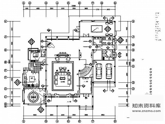 施工图福建中式五层独栋别墅精装施工图